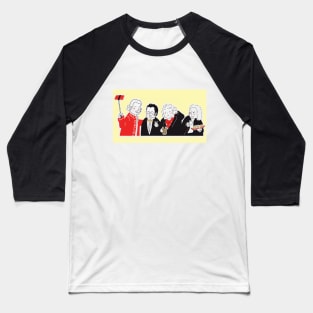 Mozart Schubert Beethoven Bach Baseball T-Shirt